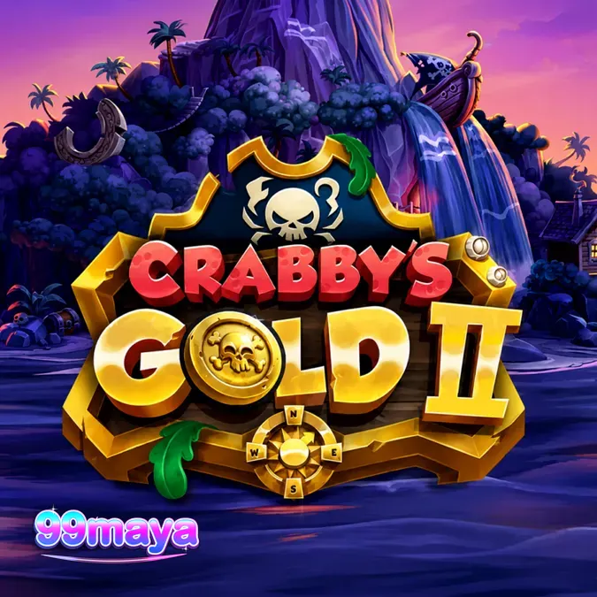 Crabby’s Gold 2 slot game interface na may pirate theme